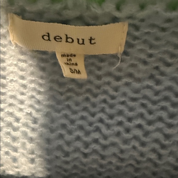 Debut 3D Sheep Knit Sweater Size S/M - Picture 5 of 6